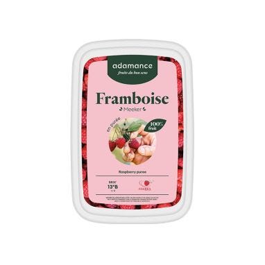 [아다망스] 냉동 라즈베리 퓨레 1 kg