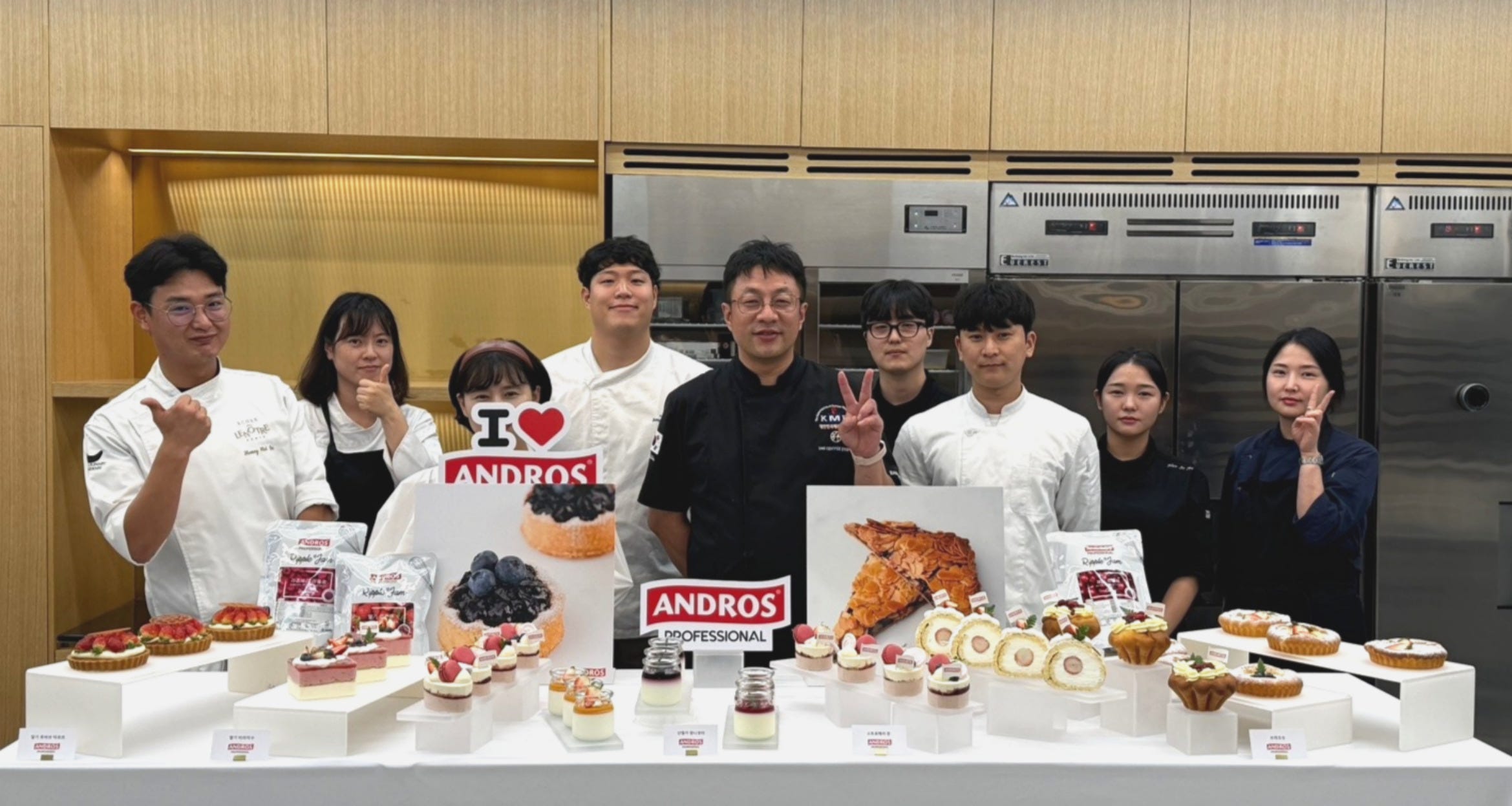 안드로스 딸기 시즌 메뉴 핸즈온 세미나
