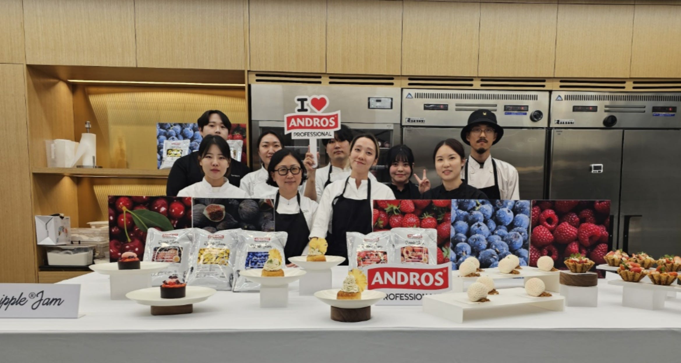 안드로스 딸기 시즌 메뉴 핸즈온 세미나