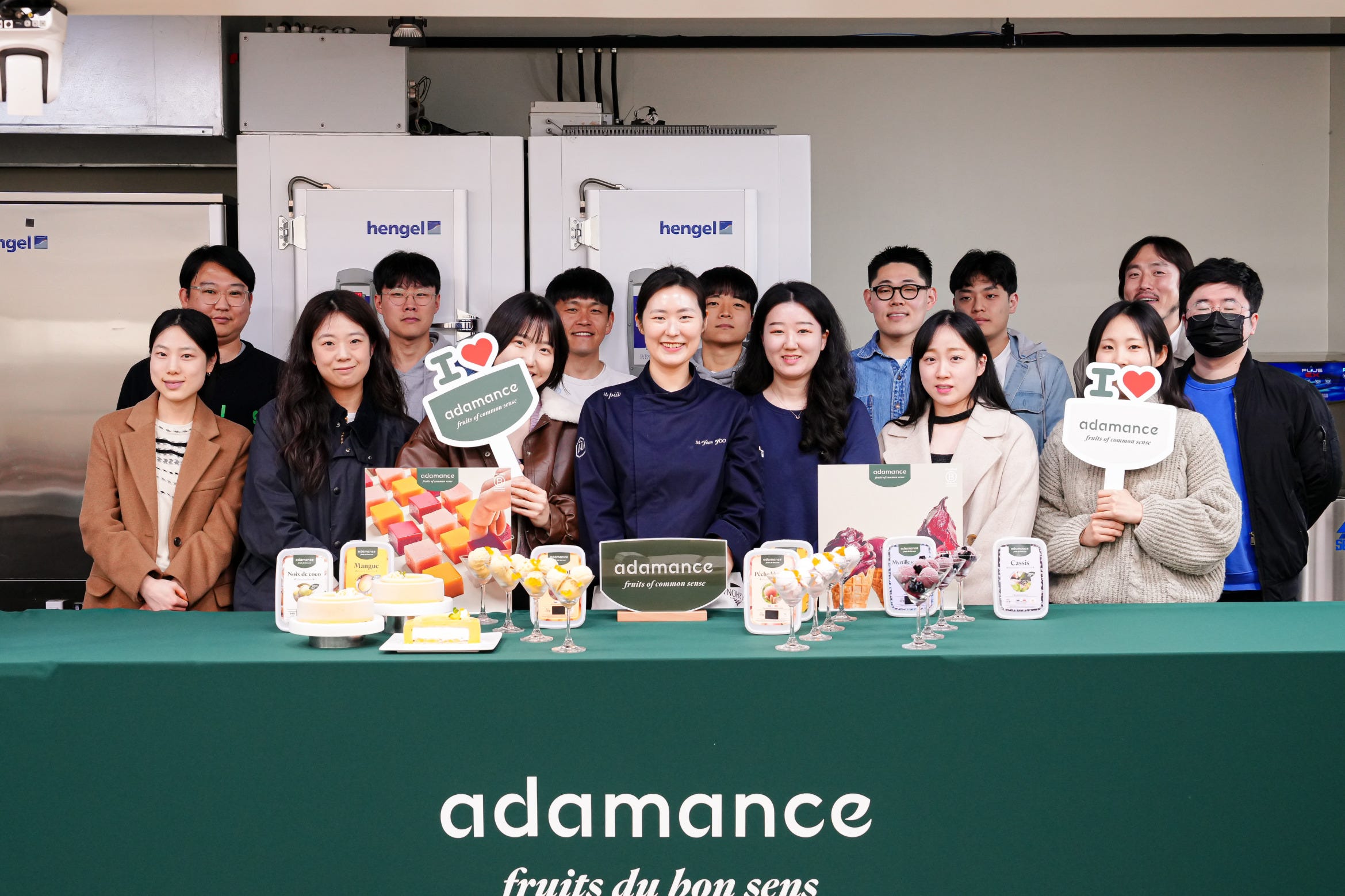 아다망스 여름 과일 젤라또 & 소르베 퍼블릭 데모